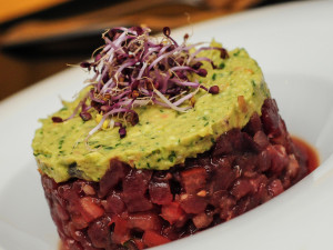tartar flores gourmet